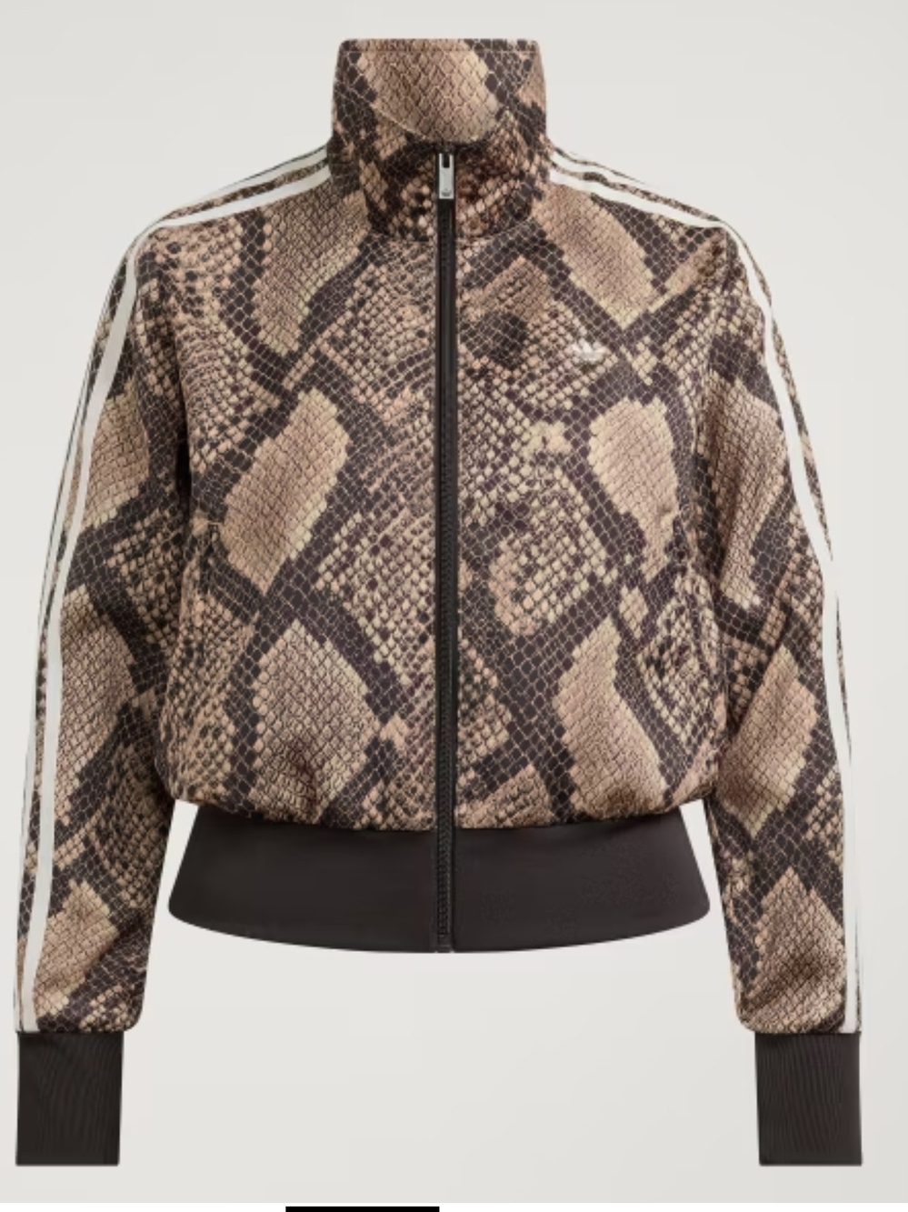 adidas Snake-Print Bomber Jacket with White Stripes